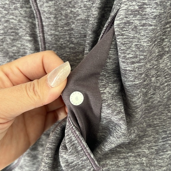 Lululemon Rulu Rally Wrap in Heathered Graphite Purple size 6 - Picture 8 of 9